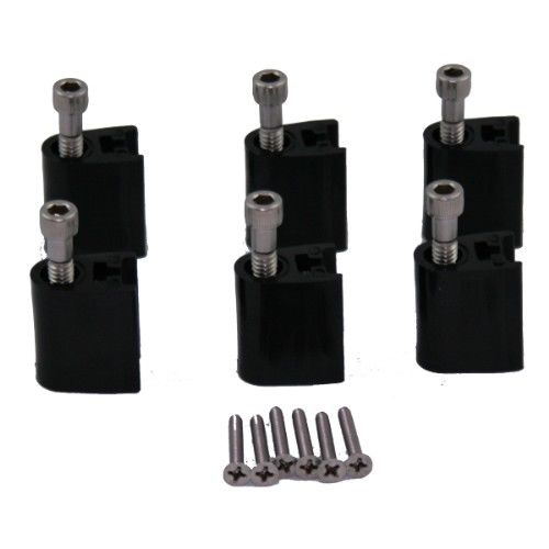 VERTICAL LEAD SEP HOLDERS BLACK SIX PACK